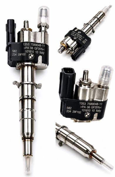 Einspritzdüse Injektor BMW N43 N53 1er E81 E87 3er E90 E60 6er E63 7589048 13537589048