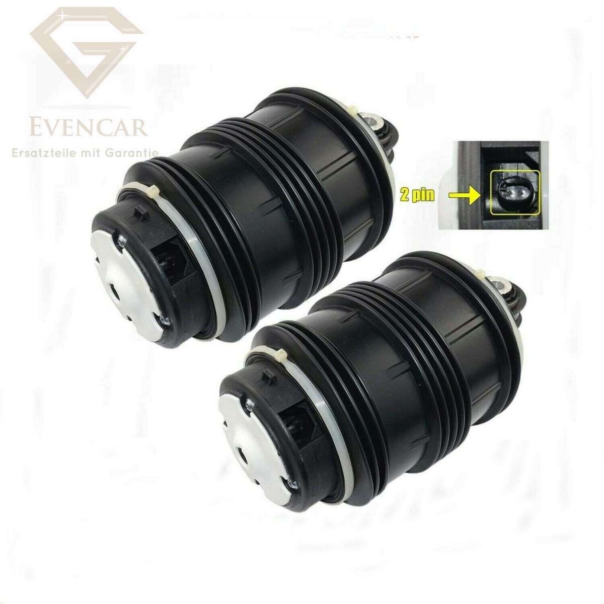 Kit 2 Ressorts Pneumatiques (airmatic) Pour Mercedes Classe E S211/W211 - Réf. 2113200925 - Garantie 2 Ans