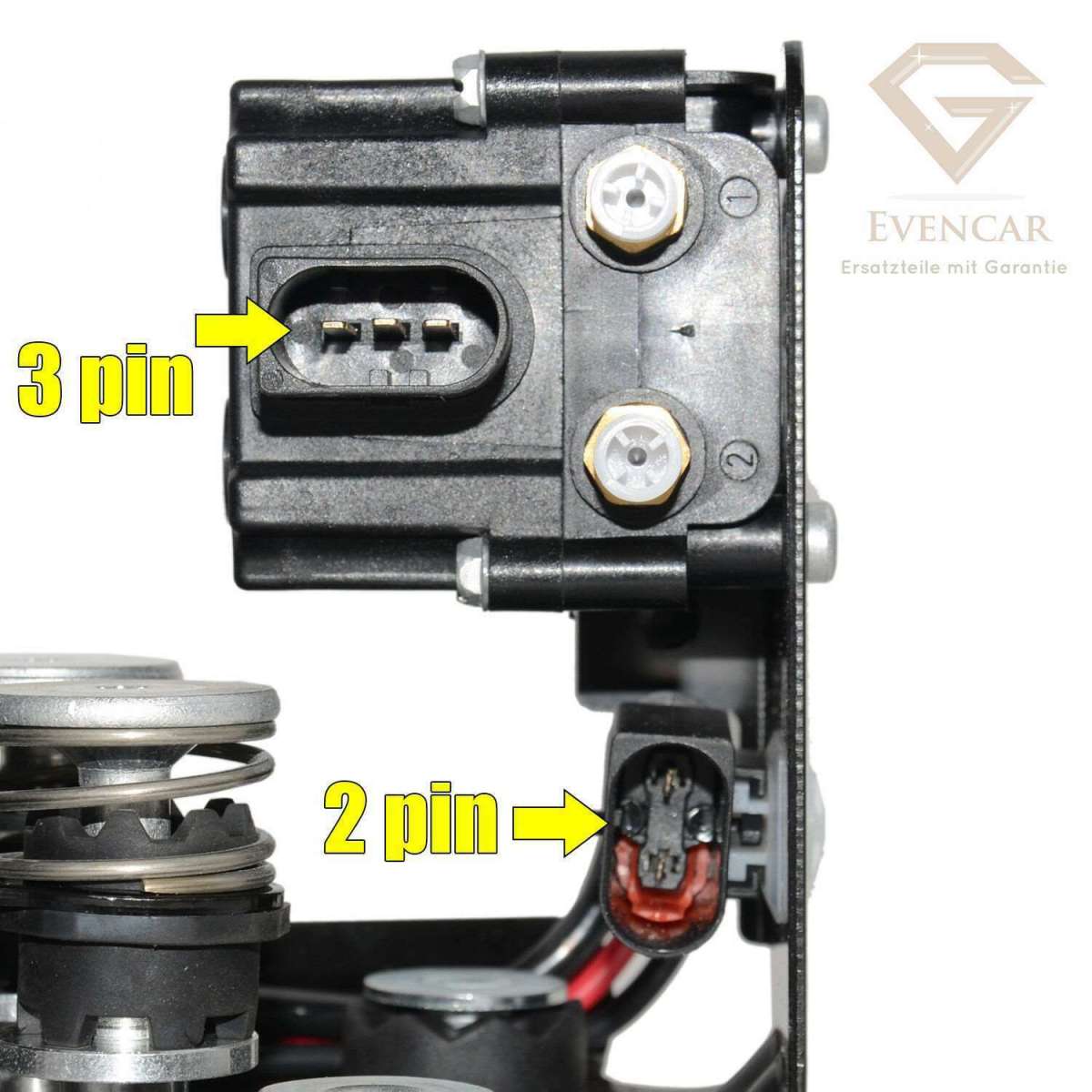 Ersatzventil 37206875176 Luftfeder-Ventilblock Kompressor Für BMW 5er GT F07 & Touring F11 – Aftermarket Mit 2 Jahren Garantie Federn Bmw